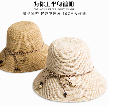 25-30歲搭配防曬顯氣質(zhì)拉菲草帽該如何呢？
